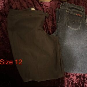 Size 0-12 Women Jeans Different brands from Tru Life, Rue 21 to VIP